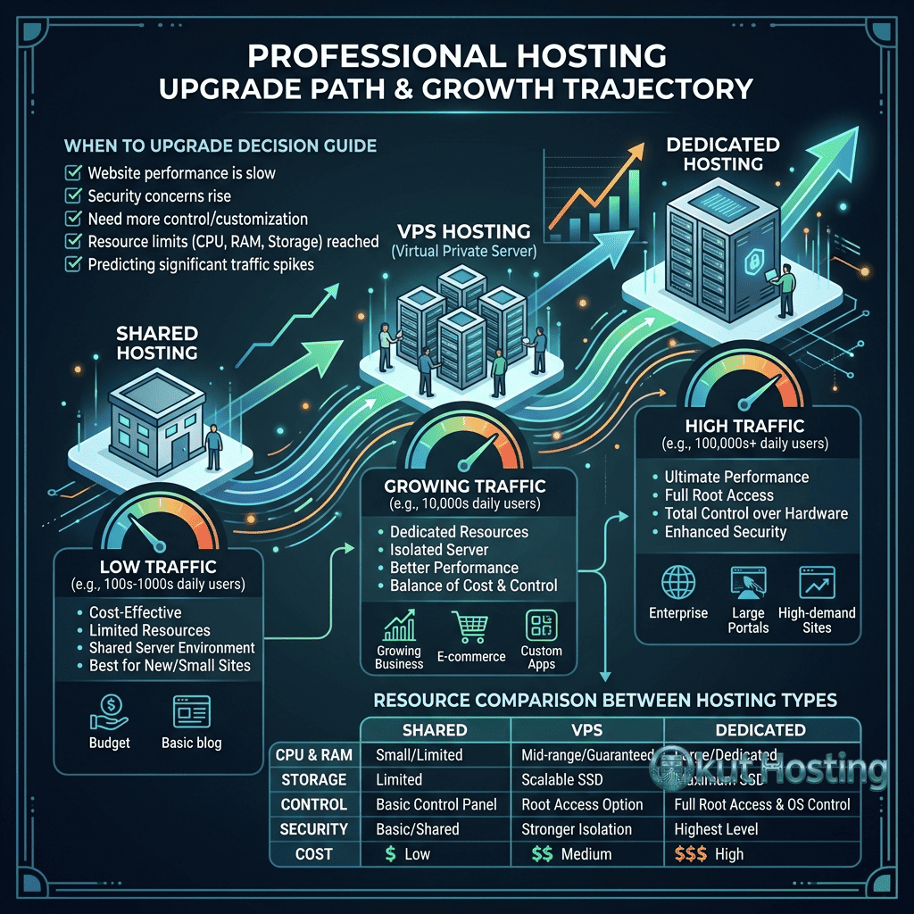 Hosting upgrade path and scaling